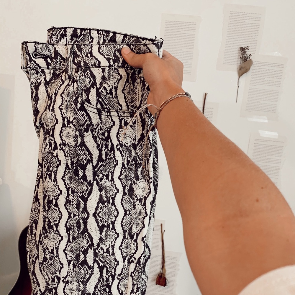 wild fable snakeskin print skinny jeans